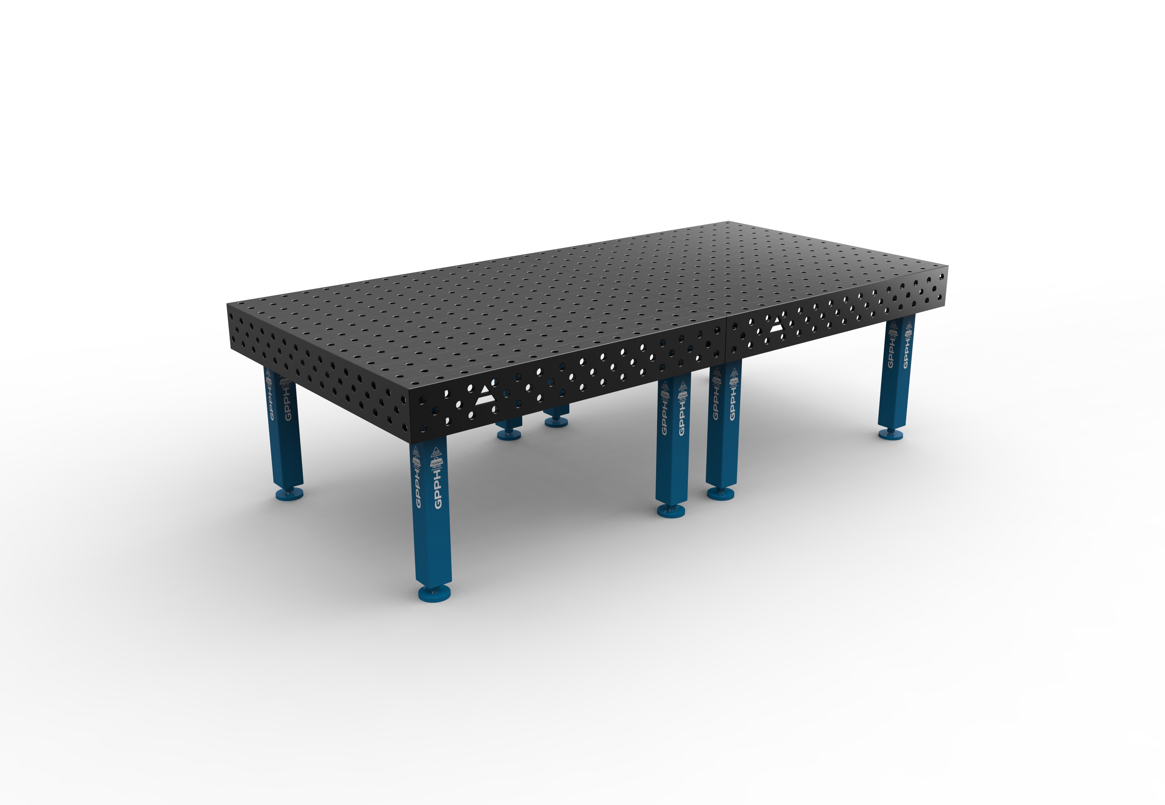 Svejsebord PRO 3000x1480 grid 100x100 Ø28 - System 28